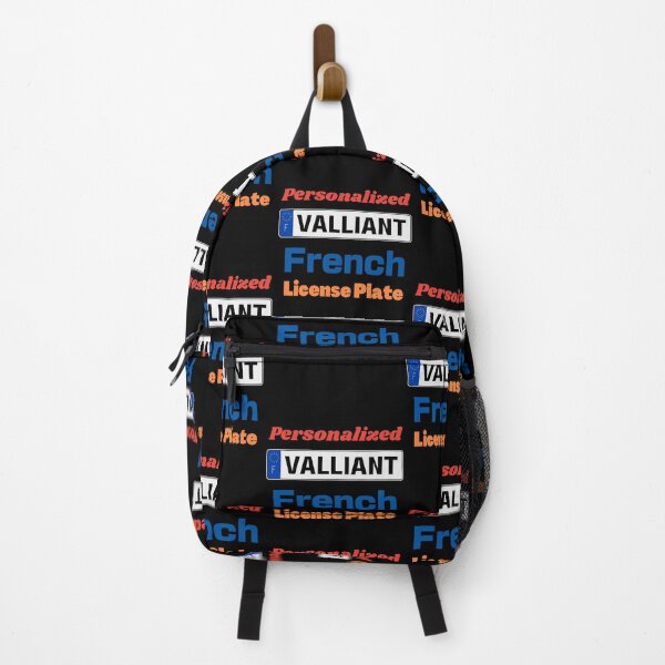 Item preview, Valliant - Personalized French License designed and sold by teewearstyle.