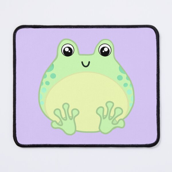 Item preview, Chubby Green Kawaii Frog designed and sold by hannahvira.