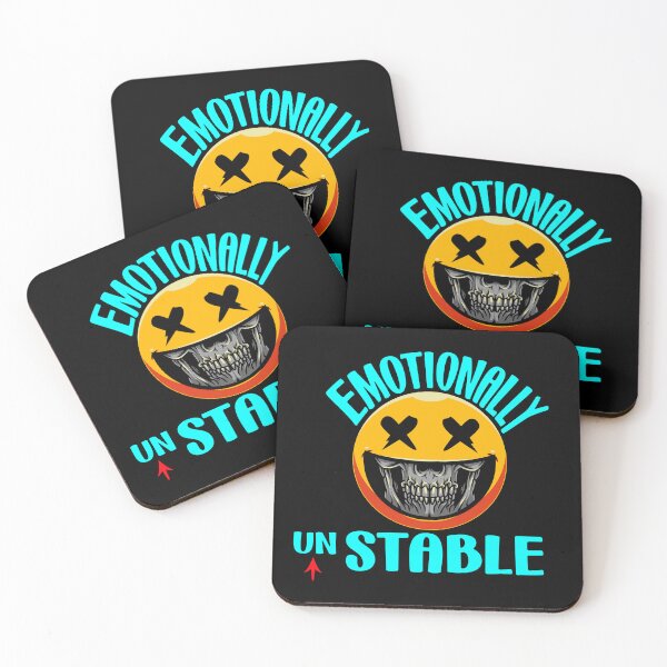 Item preview, Emotionally unstable - Funny designed and sold by Designs Of all kinds.