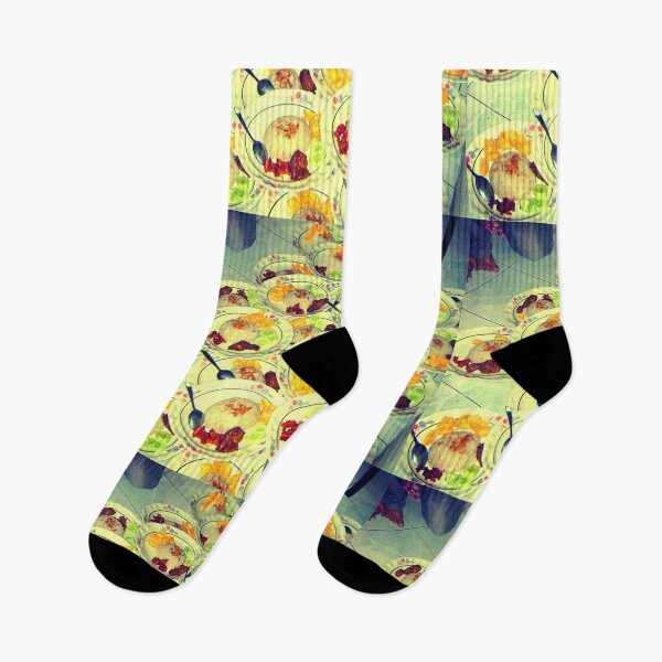 Item preview, Platos llenos de deliciosa comida tradicional designed and sold by CDMCustom.