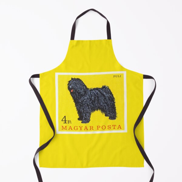 Item preview, Vintage, cute Puli dog postage stamp issued in Hungary, 1967  designed and sold by cutestamps.