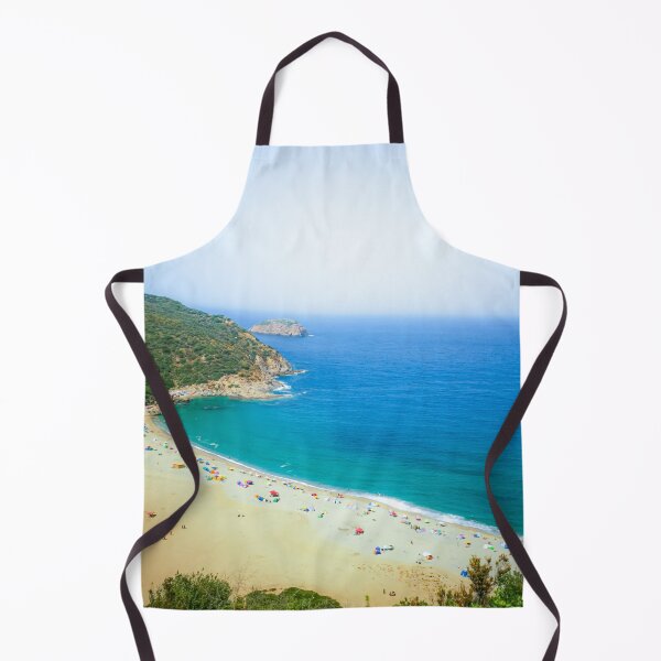 Item preview, Cristal blue ocean between green mountain & clear sky designed and sold by anisbbmbrush.