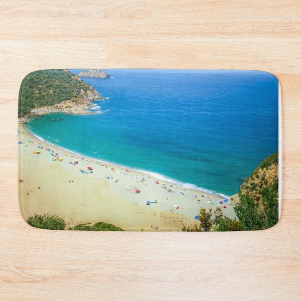 Item preview,  Cristal blue ocean between green mountain & clear sky  designed and sold by anisbbmbrush.