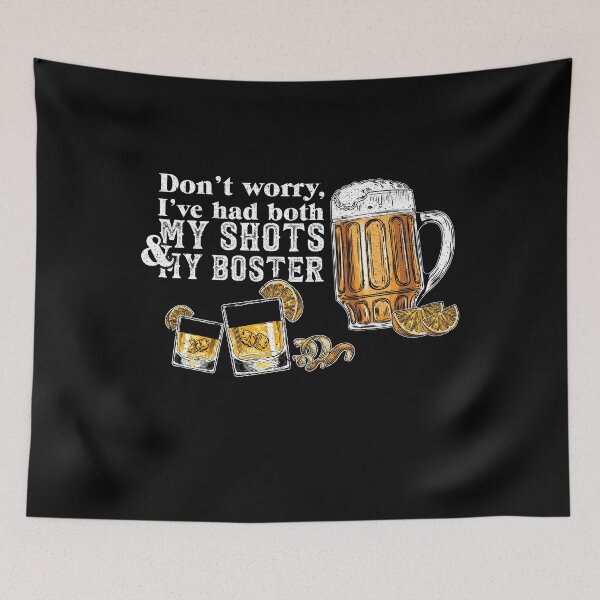 Item preview, Don't worry I've had both my shots and booster Funny Vintage Vaccine designed and sold by Creativy.