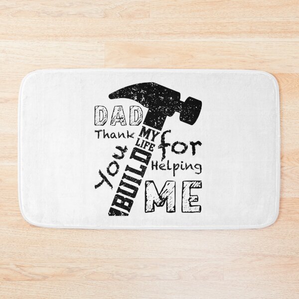 Item preview, DAD Thank You For Helping Me Build My Life, Design For Daddy designed and sold by PROMEN Creativity.