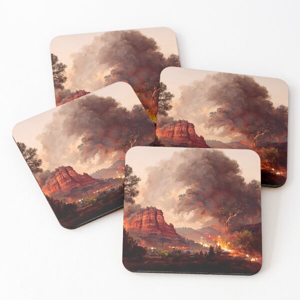 Item preview, Un incendio forestal en Sedona designed and sold by trevorxtravesty.
