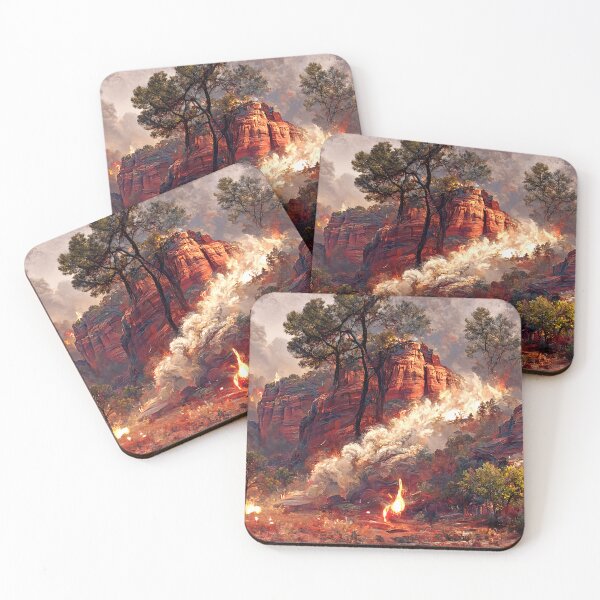 Item preview, Un incendio forestal en Sedona ver. 2 designed and sold by trevorxtravesty.