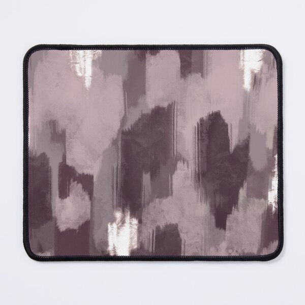 Item preview, Cuadro Ikat Abstracto Morado Berenjena y Lavanda designed and sold by Brushedinbold.