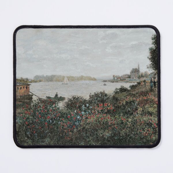 Item preview, La Seine À Argenteuil (1877) - Claude Monet / Classical Landscape designed and sold by apopofbeauty.