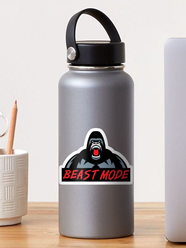 Gym Tumbler Beast Mode On Motivational Workout Sayings Fitness