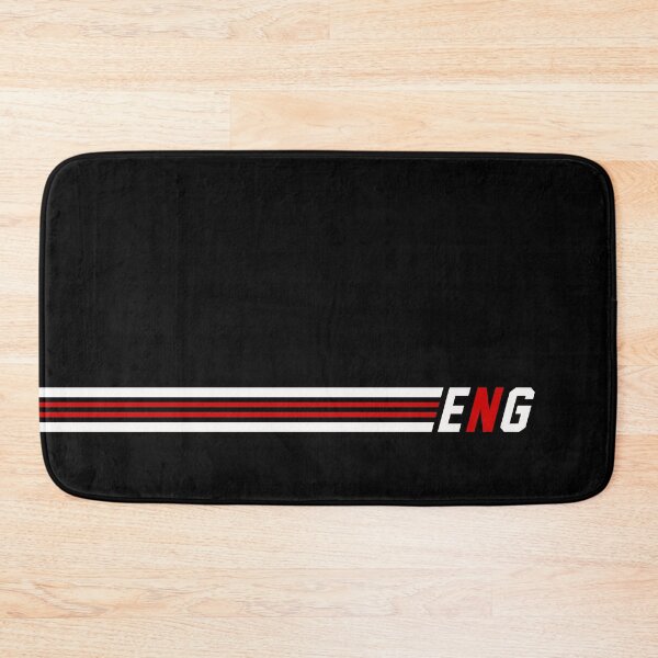 Item preview, ENG White Red Racing Stripes designed and sold by PEK1787.