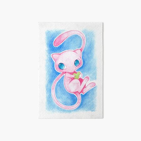 I choose Mew! Art Board Print