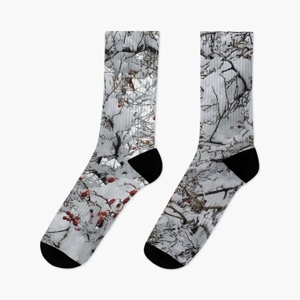Item preview, Red berries in the snow designed and sold by aginlow.