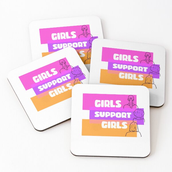 Item preview, Girls Support Girls, Woman’s History Month designed and sold by DesertPaint.