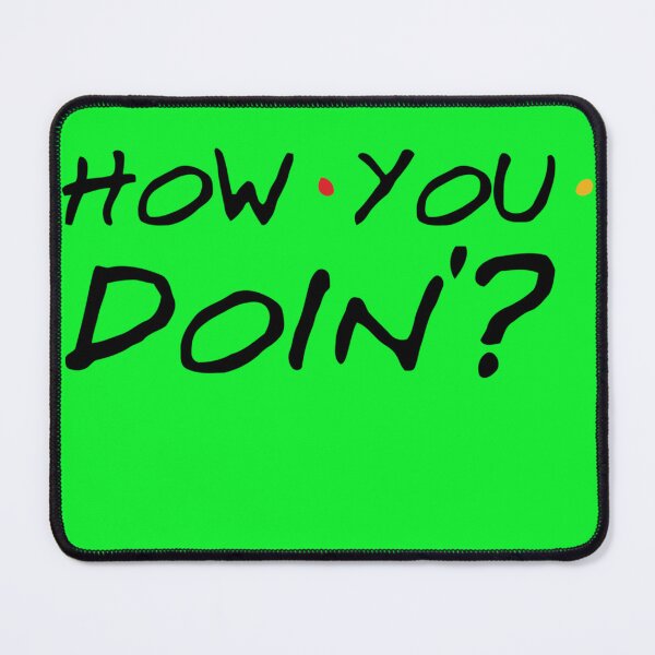 Item preview, How you doing Sticker designed and sold by GabrielsLang.