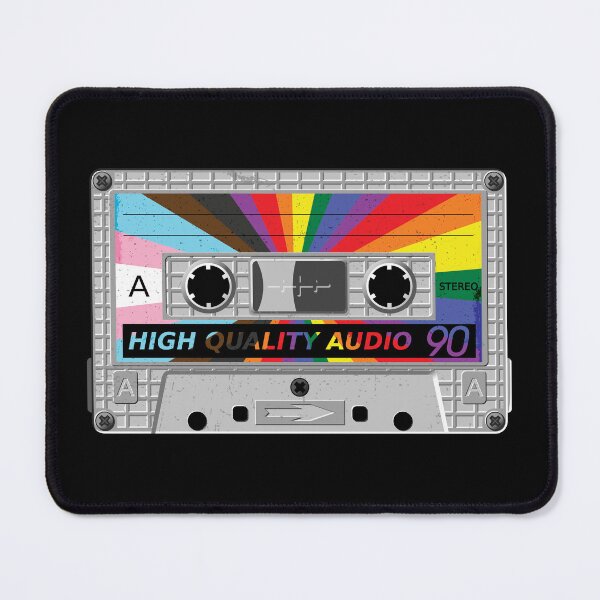 Item preview, Progress Pride Flag Tape Cassette designed and sold by Juno Juniper.
