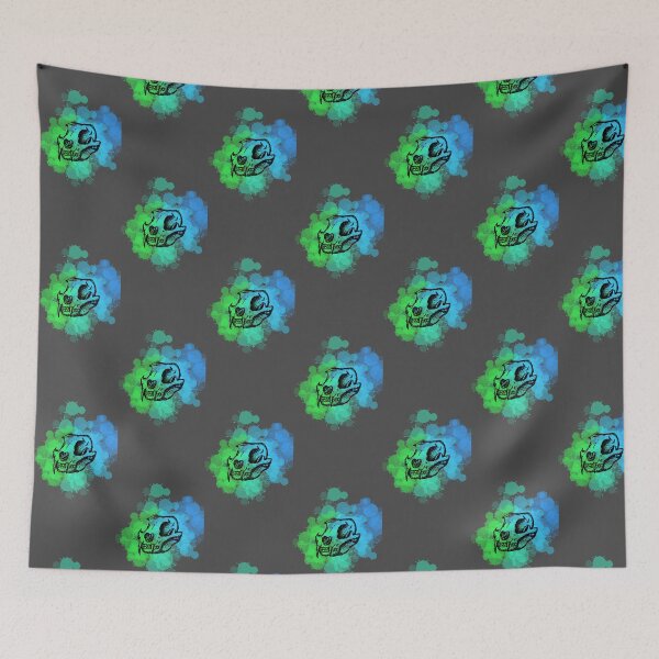 Item preview, Cat Scull Blue designed and sold by Dragonfruit02.
