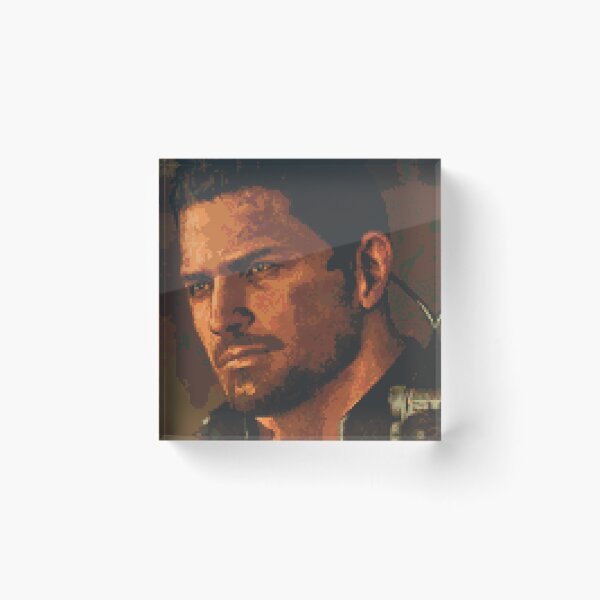 Item preview, Chris Redfield Pixel Art designed and sold by AlleenasPixels.