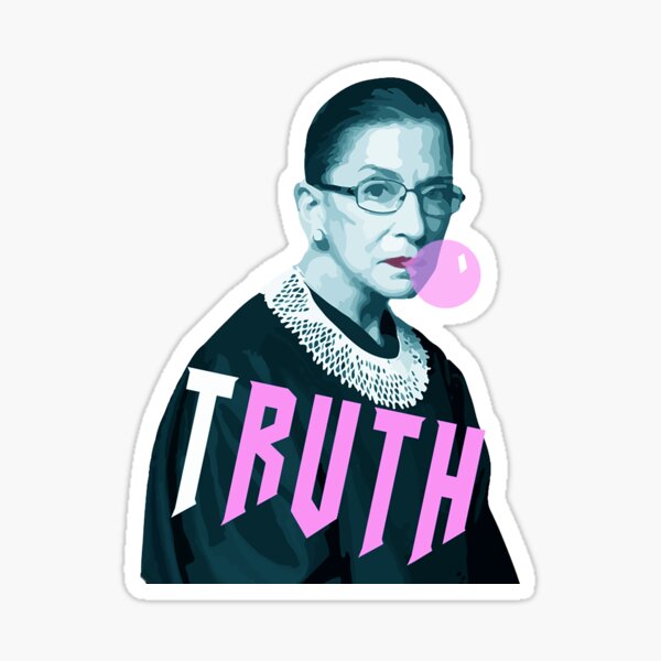 Ruth Bader Ginsburg TRUTH Sticker