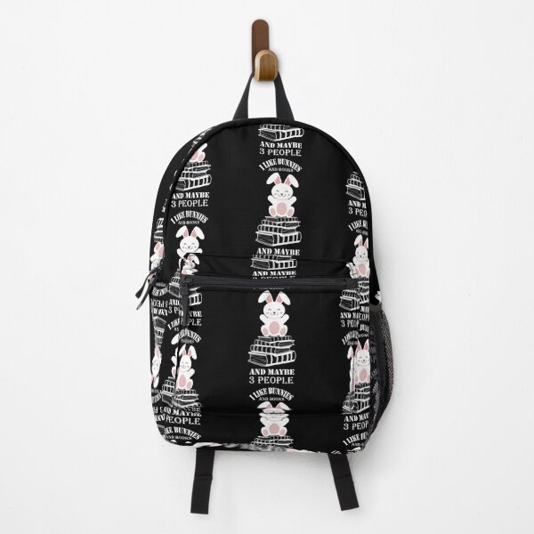 Item preview, Awesome Easter Quote ,I like bunnies and books and maybe 3 ,Perfect Great Idea Introvert Bunny Present,Funny Design Bunnies Books Art Womens And Mens designed and sold by pedrored369.