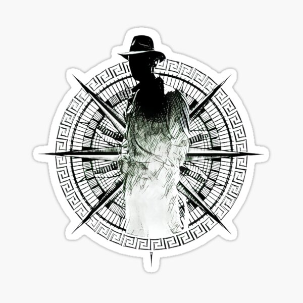 Item preview, The Man in the Hat - Compass II designed and sold by Fenay Designs.