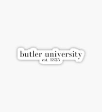 Butler University Sticker