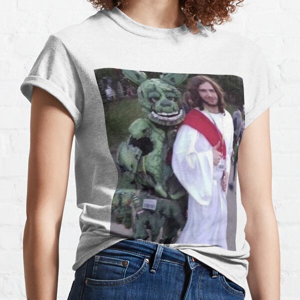 Springtrap and Jesus Classic T-Shirt