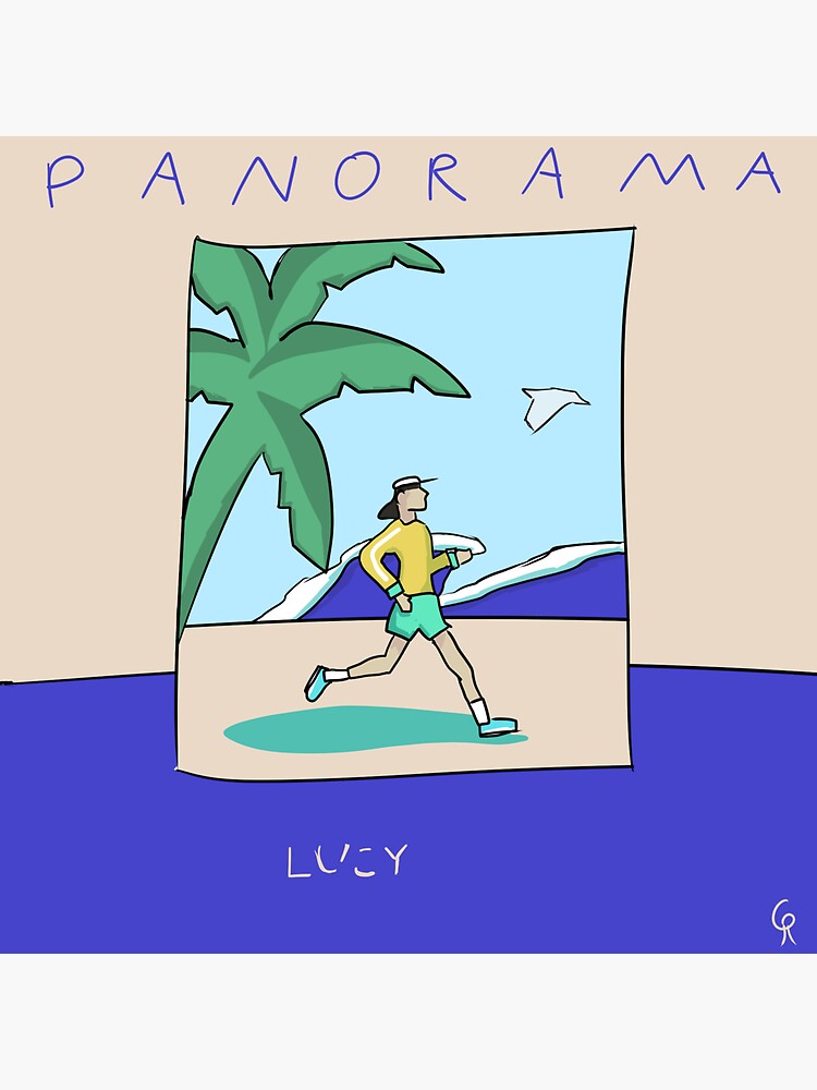 Kpop Lucy Panorama Album | Sticker