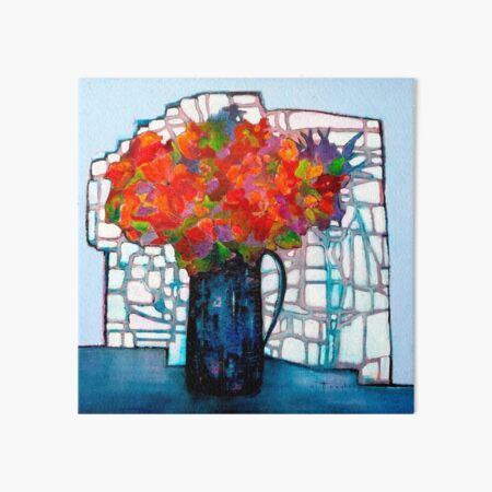 Bouquet Art Board Print
