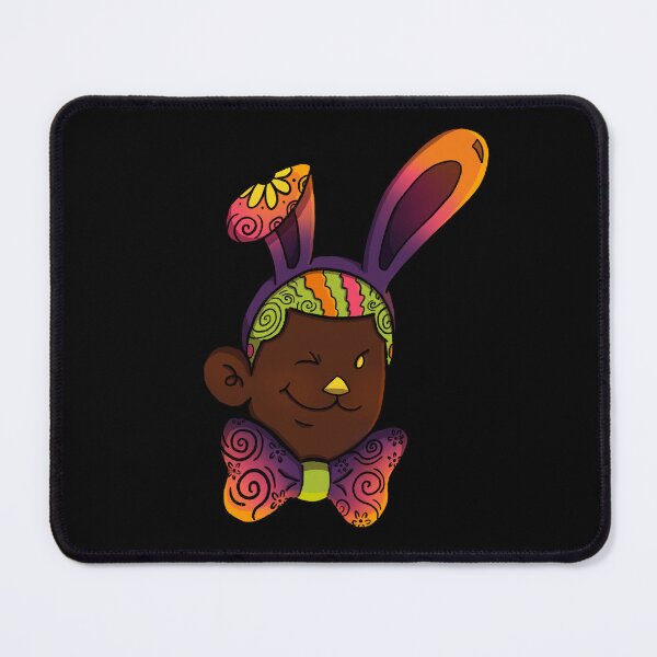 Item preview, Colorful & Cute Easter bunny boy (Black boy remix)  designed and sold by Percyloganken.