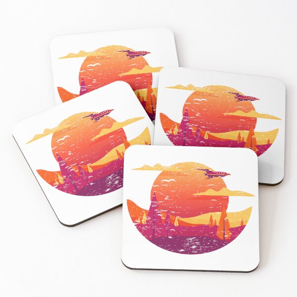 Item preview, Floating Island Sunset - Floating Sunset Landscape designed and sold by CreativeDStore.