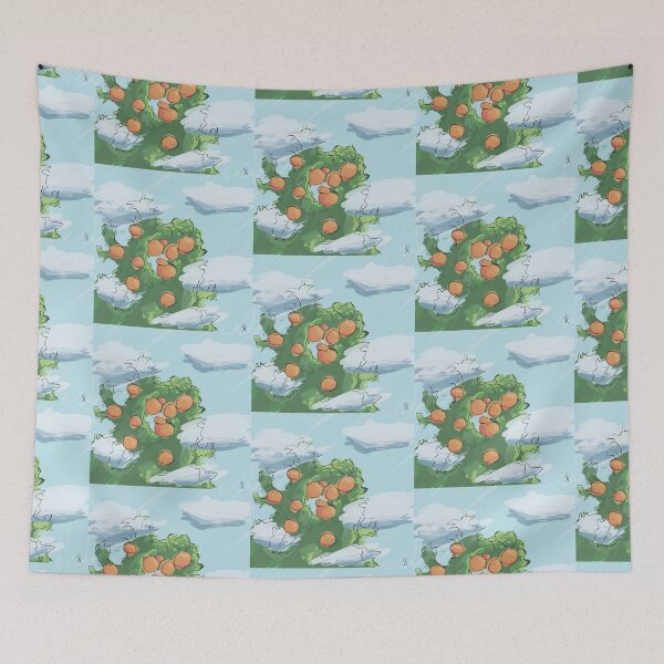 Item preview, Cloudy Orange Tree designed and sold by RoShmoe.