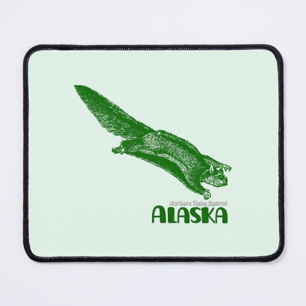 Item preview, Northern Flying Squirrel Drawing, Alaska designed and sold by AlaskaExtreme.