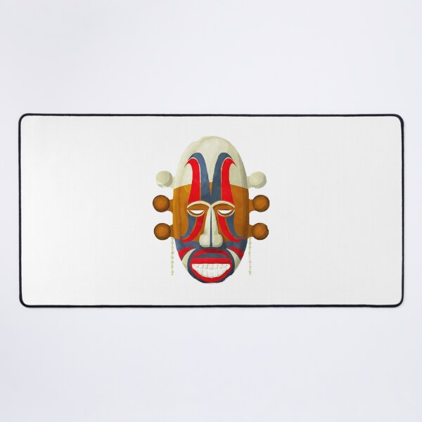 Item preview, Watercolor tribal mask  designed and sold by uoctrung27.