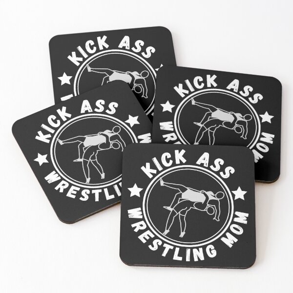 Artikelvorschau, Kick Ass Wrestling Mom, Wrestling Mom Geschenke entworfen und verkauft von LaughingHorseCo.