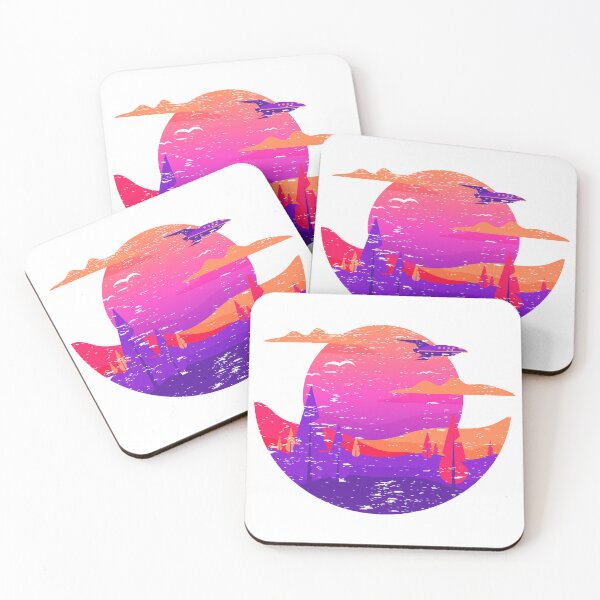 Item preview, Floating Island Sunset - Floating Sunset Landscape designed and sold by CreativeDStore.