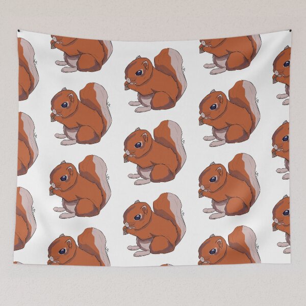 Item preview, Baby Orange Squirrel designed and sold by RoShmoe.