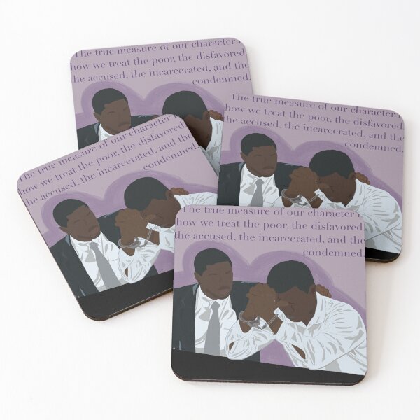 Item preview, Just Mercy Measure of Character Quote designed and sold by Alexandria D'Alesio.