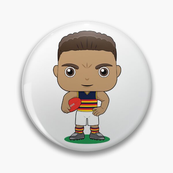 Item preview, Crows Footy Player Mascot designed and sold by essjaydesigns.