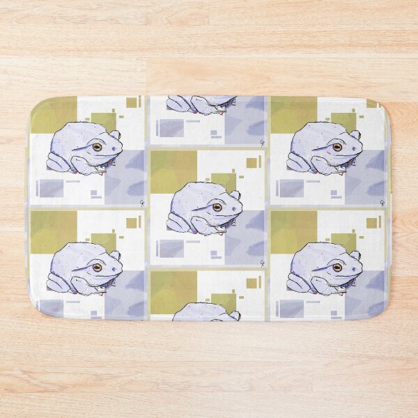 Item preview, Purple / Periwinkle Frog with Back Round designed and sold by RoShmoe.
