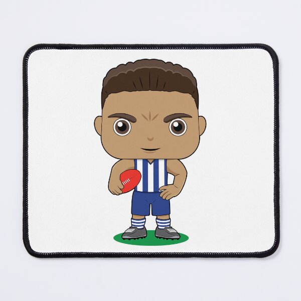 Item preview, Kangaroos Footy Player Mascot designed and sold by essjaydesigns.