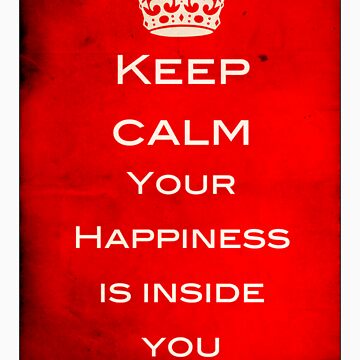 Artwork thumbnail, Keep Calm - Finding Happiness by Mark Tisdale Art