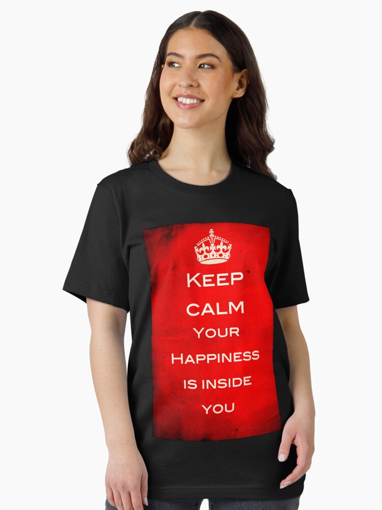 Thumbnail 2 of 7, Essential T-Shirt, Keep Calm - Finding Happiness designed and sold by marksda1.