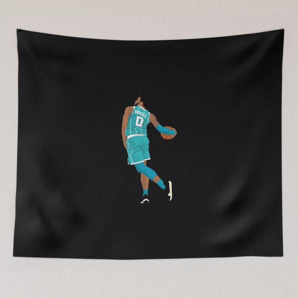 Item preview, Miles Bridges Dunk Pegatina designed and sold by stewaales6.