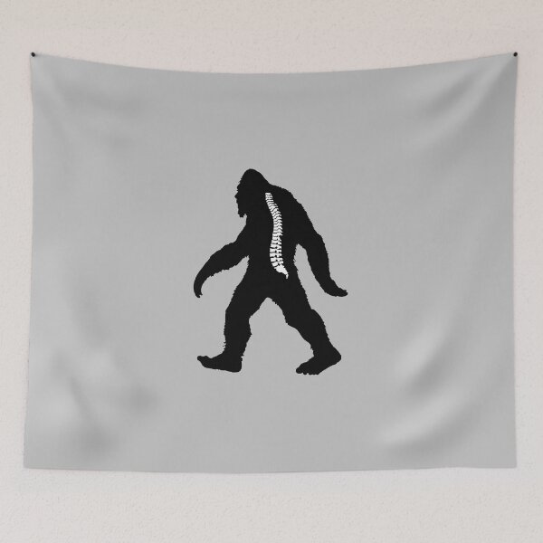 Item preview, Bigfoot Chiropractor (Black and White) designed and sold by nklange240.