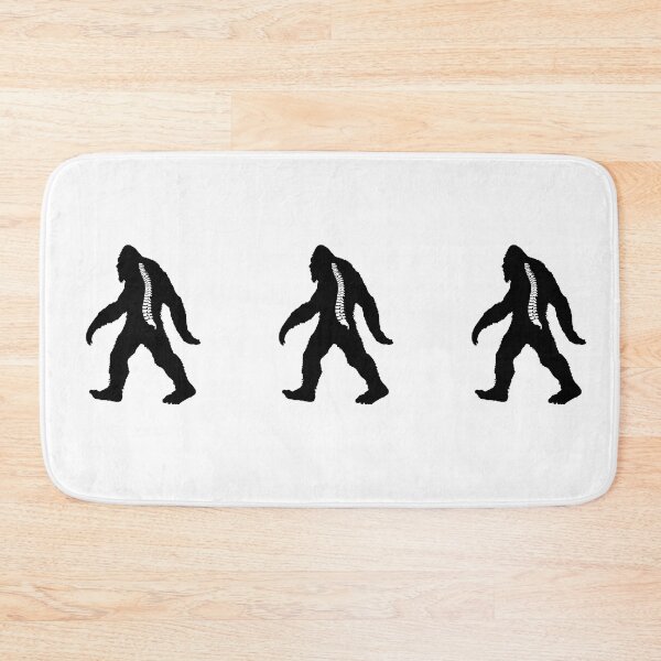 Item preview, Bigfoot Chiropractor (Black and White) designed and sold by nklange240.