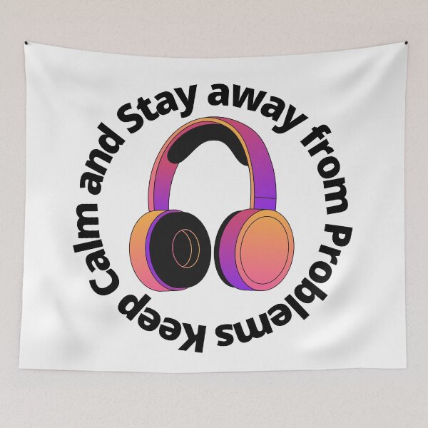 Item preview, Keep Calm And Stay Away From Problems Funny designed and sold by CreacionsMeraki.