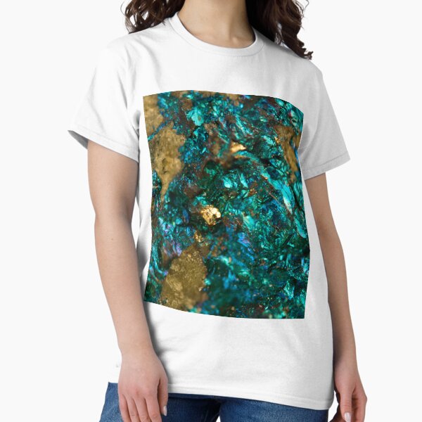 Item preview, Teal Oil Slick and Gold Quartz designed and sold by TheQuarry.