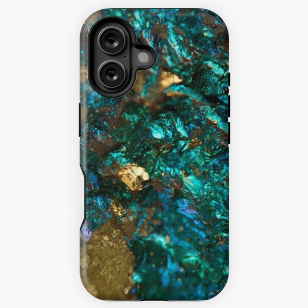 Item preview, Teal Oil Slick and Gold Quartz designed and sold by TheQuarry.