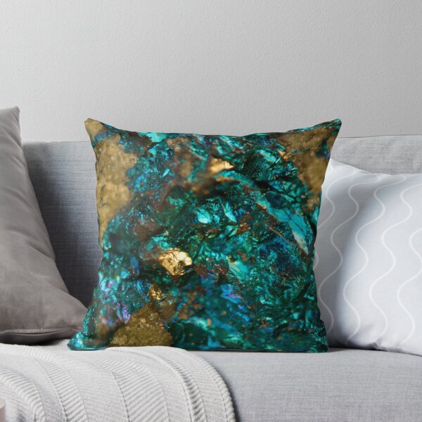 Artikel-Vorschau von Teal Ölteppich und Gold Quarz, designt und verkauft von TheQuarry.